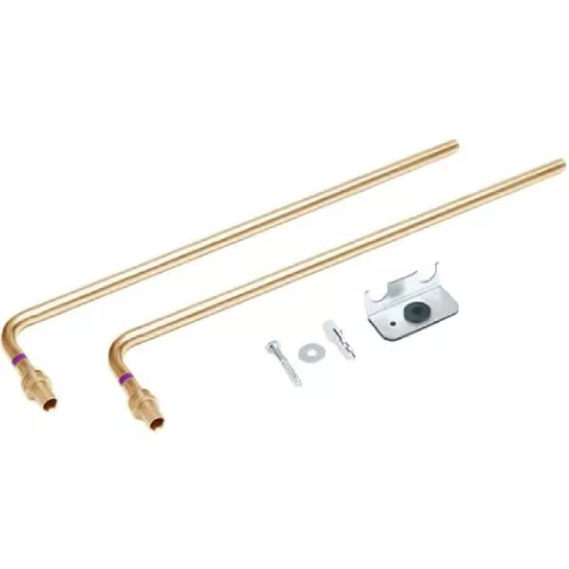 REHAU Комплект Г-трубок для підкл. радіатора (мідь CuMs 15х1, фіксуючий кутник), 16, 250 мм (266412001)