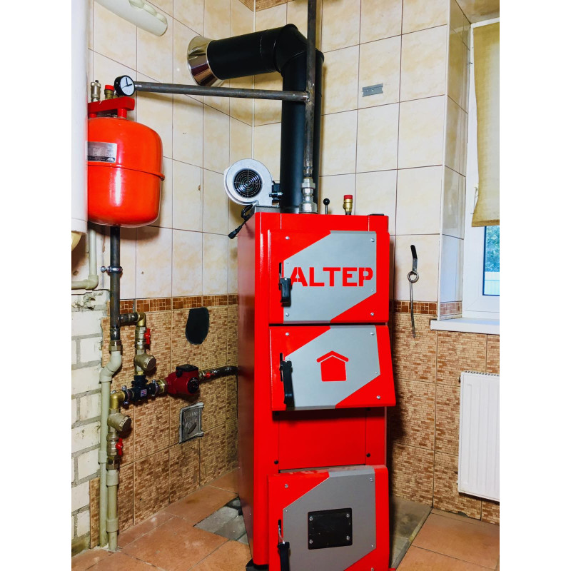 Altep Твердопаливний котел Classic Plus 16 кВт (з автоматикою і вентилятором) (155725072019)