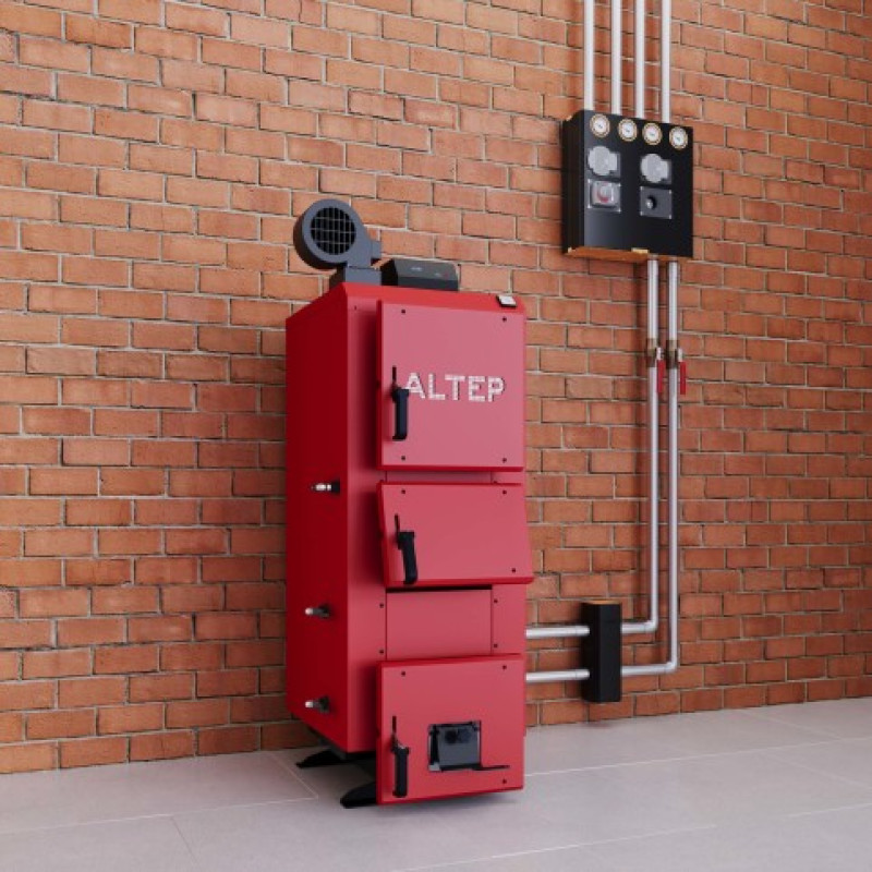 Altep Твердопаливний котел DUO PLUS 31 кВт (з автоматикою і вентилятором) (155725072025)