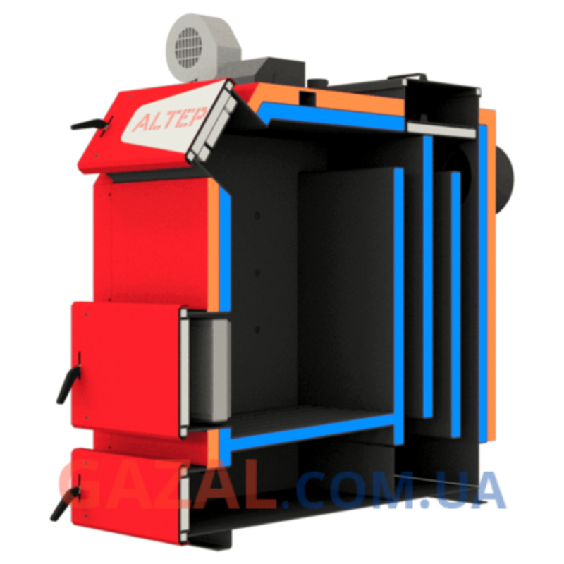Altep Твердопаливний котел TRIO UNI Plus 80 кВт (комплект автоматики і вентилятор) (155725072063)
