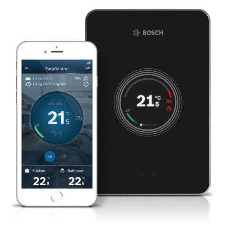 BOSCH СТ 200 В/Кімнатний термостат EasyControl (чорний)