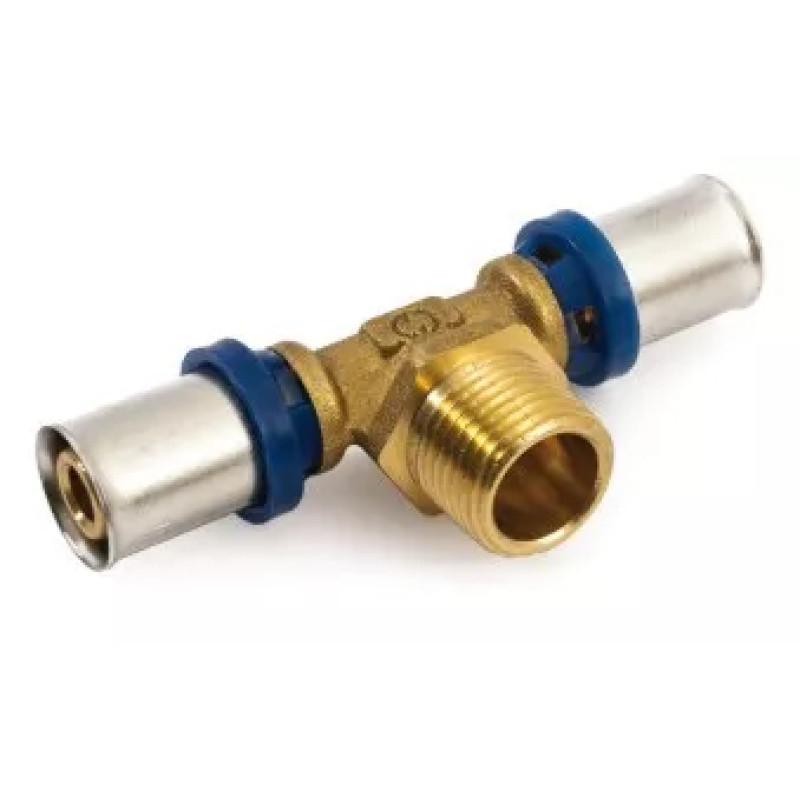 General Fittings Трійник з зовнішньою різьбою 1/2"-20х2.0 (5S0011Н042020Т)