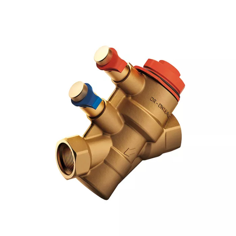 Meibes Комбінований динамічний балансувальний клапан Nexus Vivax DN15 L (1/2" ВР), PN25 (з можливістю підкл (MN80597.001)