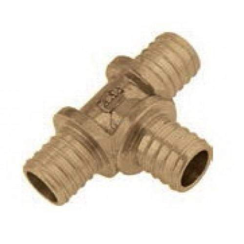 KAN-therm Трійник латунний Push 25x3,5/14x2/18x2 (1109257038)