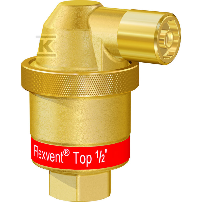 Flamco Автоматичний повітрявідвідник Flexvent Top 1/2" (без запірного клапану), PN10, 120 гр.С (28515)
