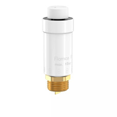Flamco Автоматичний повітрявідвідник Flexvent 1/2' білий, (в комплекті з розсікачем бульбашок, без (27743)
