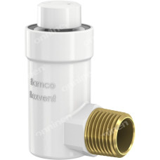 Flamco Автоматичний повітрявідвідник Flexvent H 1/2", білий к(без запірного клапану), PN10, 120 гр.С (27711)