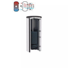 Flamco Бойлер непрямого нагріву підвищенної продуктивності Duo HLS 1000 (з одним збільшеним гладкотр (18192)