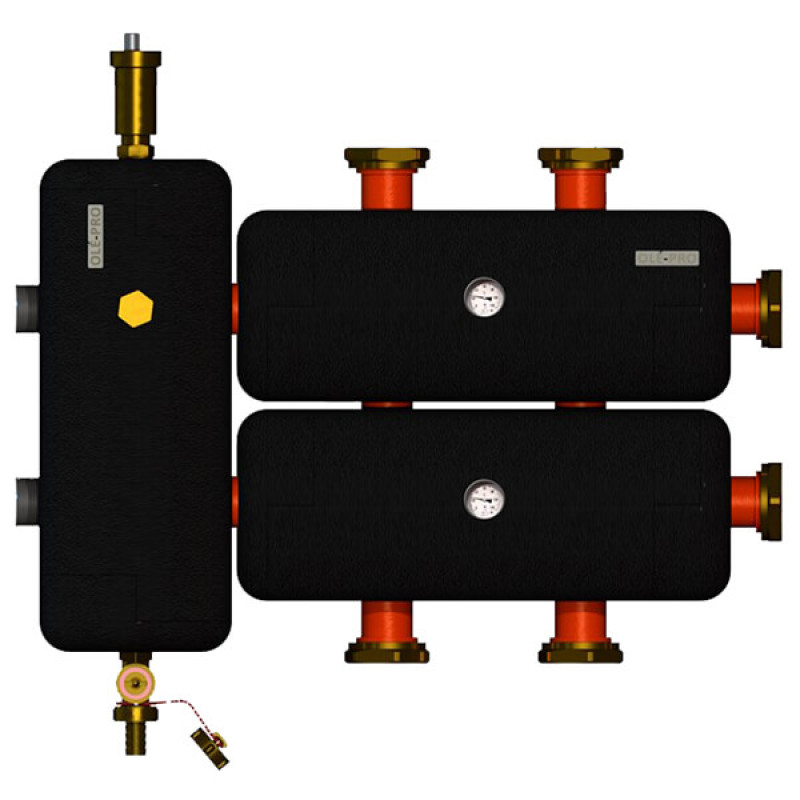 Ole-Pro Розподільчий колектор ОКС-РР-2-3-КН-НР-І (ОКС-РР-2-3-КН-НР-І)