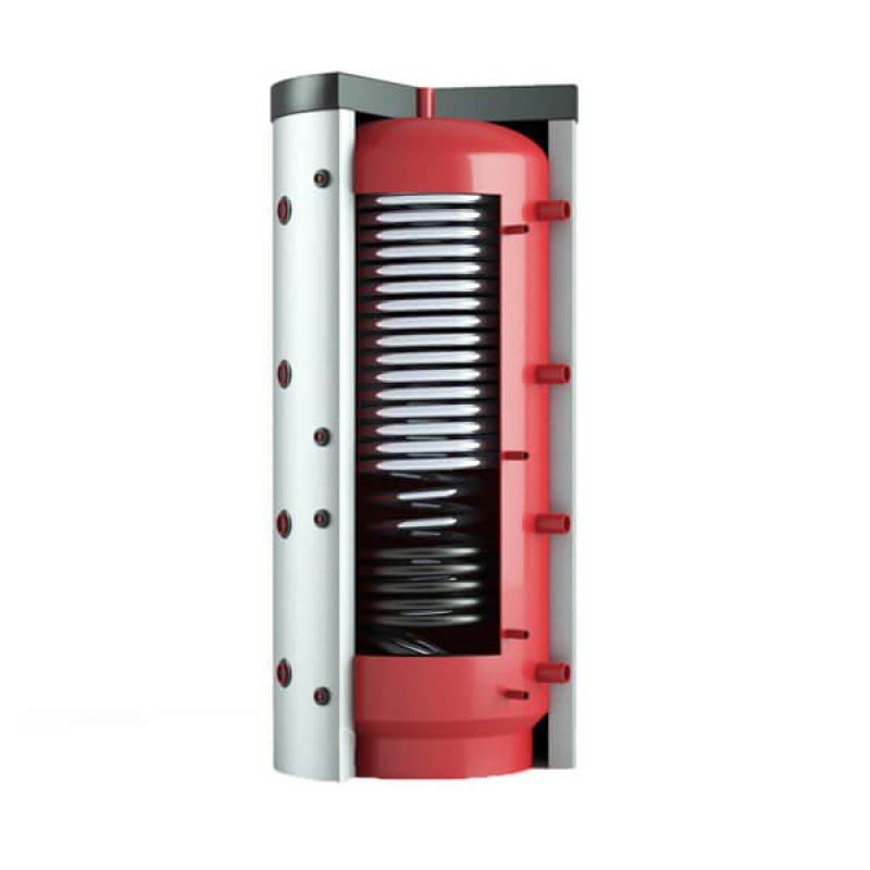 ТЕПЛОБАК Теплоакумулятор ВТА-1 Соларплюс 1000 (без ізоляції) (702181243)