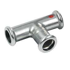 SANHA Трійник редукційний 22х28х22 мм -Therm (24130222822)