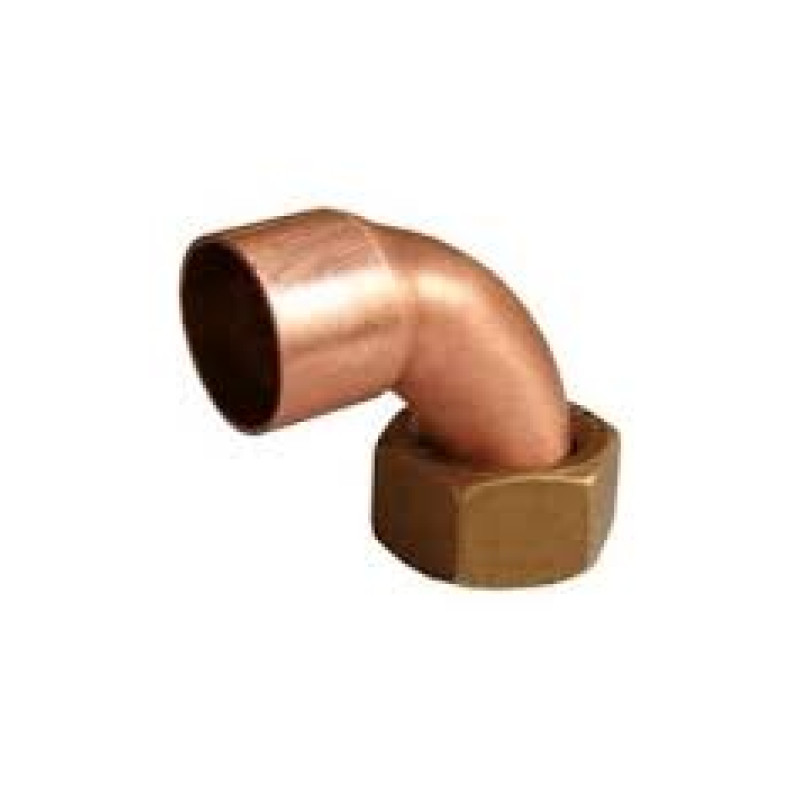 SANHA Муфта з накидною гайкою кутова 90° 22х3/4" (5002202234)