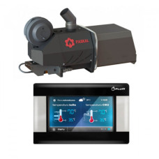 PASKAL Пальник пелетний MAX 35 в комплекті з контроллером Plum Ecomax 360 та шнеком 1500 мм.