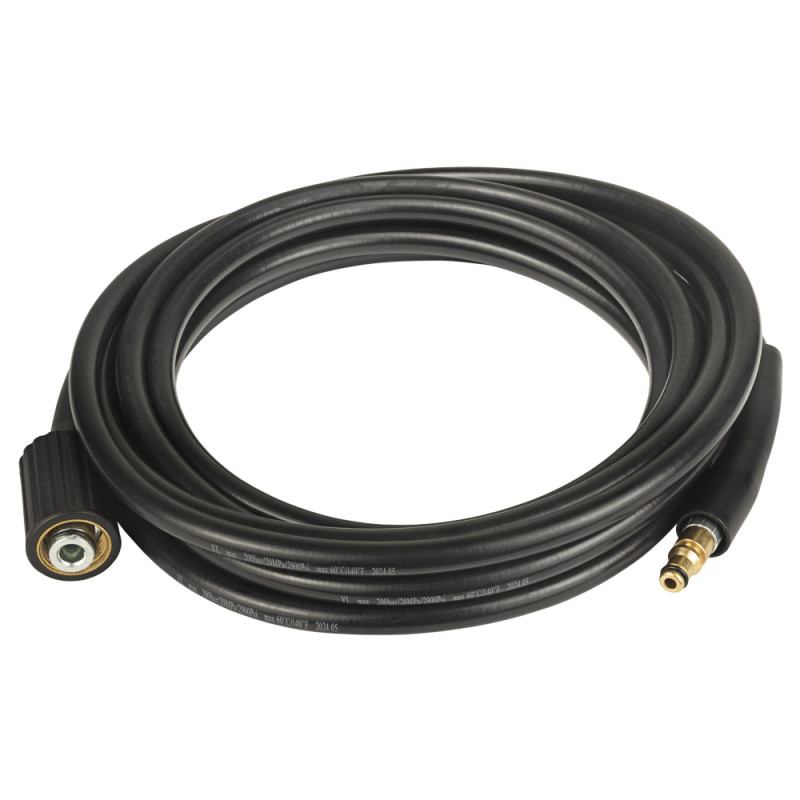 SIGMA Шланг 5.5м для мийок високого тиску з потужністю від 1800Вт до 2500Вт (швидкознімне з'єднання) (5344183)