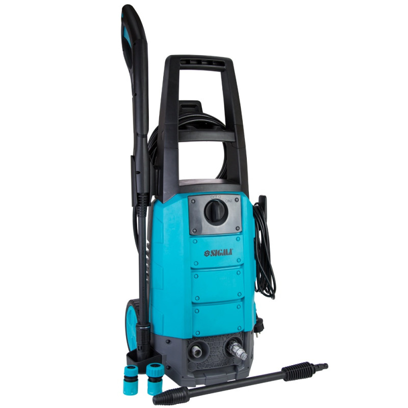 SIGMA Мийка високого тиску 1800Вт max 140bar 7 л/хв+турбонасадка (5342081)