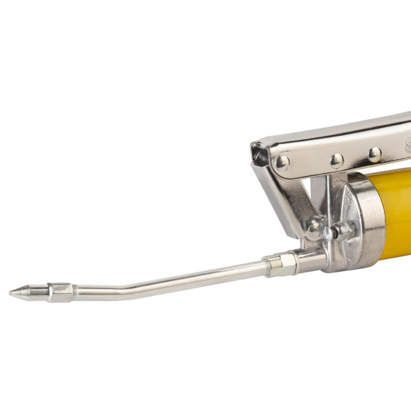 SIGMA Шприц-оливниця важільно-плунжерний (двоплунжерний) 600мл з гнучким шлангом (6300271)