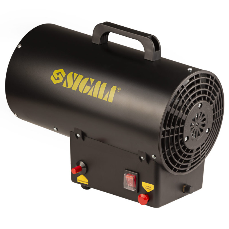 SIGMA Газова теплова гармата прямого нагріву 17кВт 320м³/год (5358631)