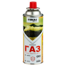 SIGMA Балон газовий всесезонний 220г CRV (2901711)