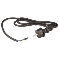 WETRON Кабель електричний PVC круглий (3×0.75мм²) 1.5м з вилкою (779912)