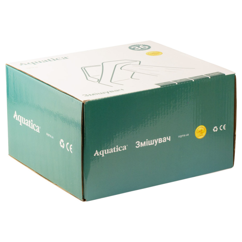 AQUATICA Змішувач s55 Ø40 для ванни литий (9755200)