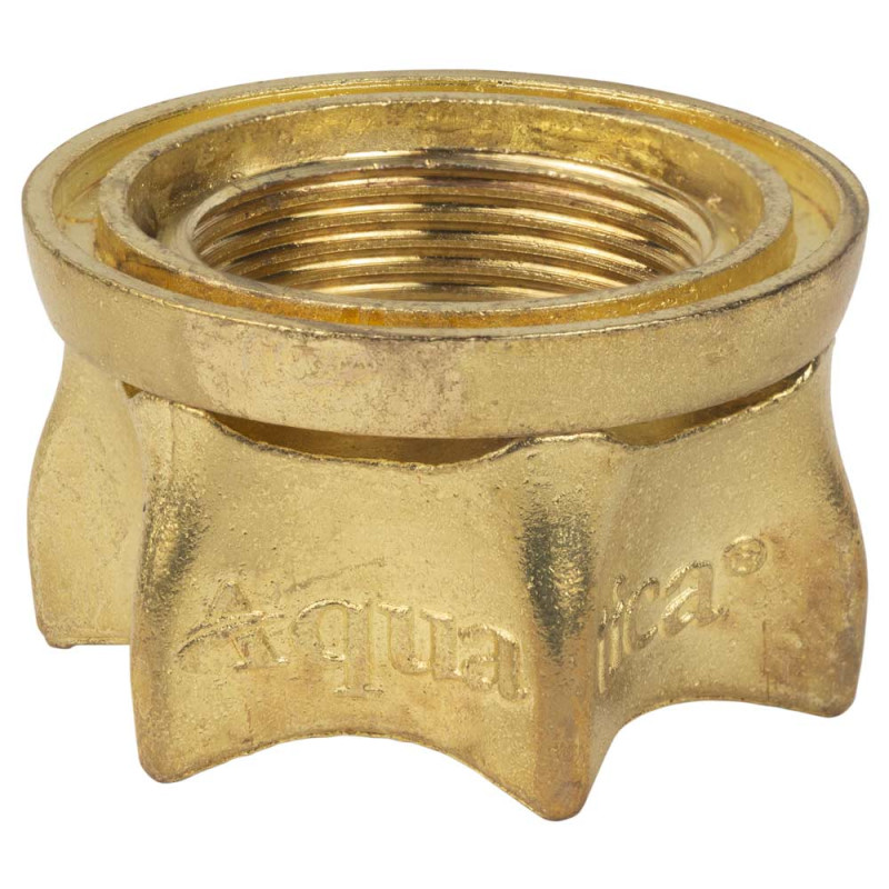 AQUATICA Змішувач s55 Ø40 для кухні вилив високий вухо на гайці (9755100)