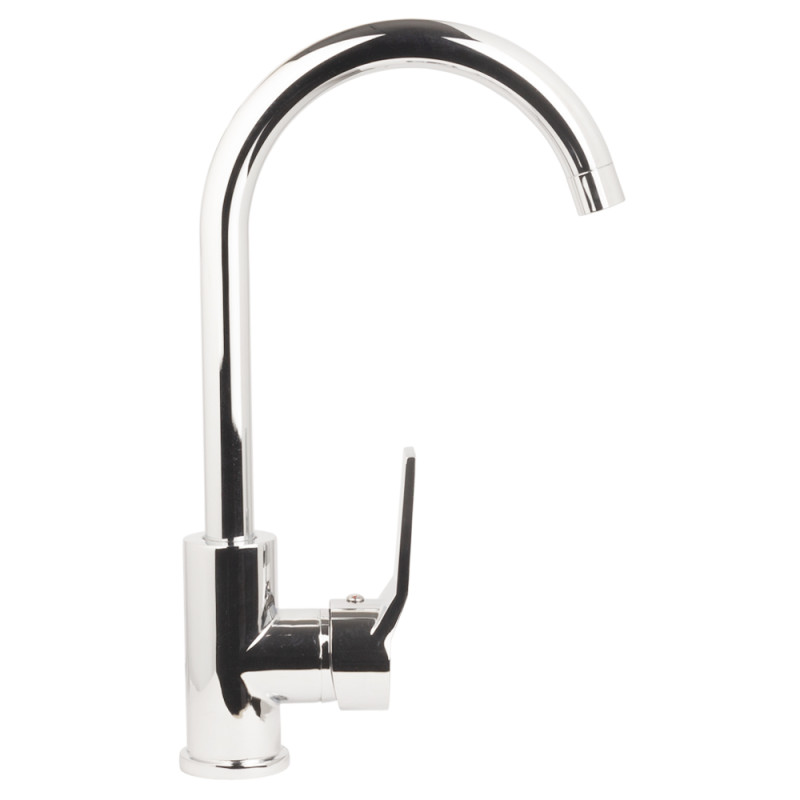 AQUATICA Змішувач s45 Ø40 для кухні вилив високий вухо на гайці (9745100)