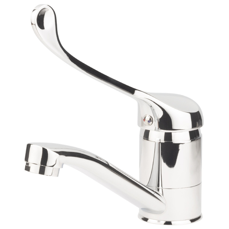 AQUATICA Змішувач s12 Ø40 медичний вилив прямий 150мм на шпильці (9712150)