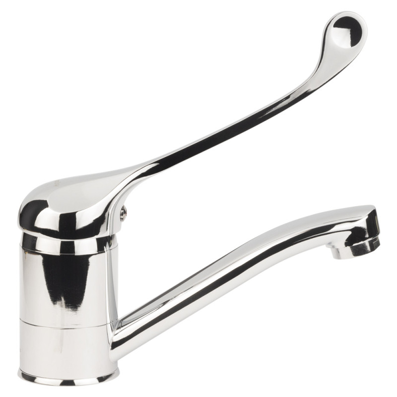 AQUATICA Змішувач s12 Ø40 медичний вилив прямий 150мм на шпильці (9712150)