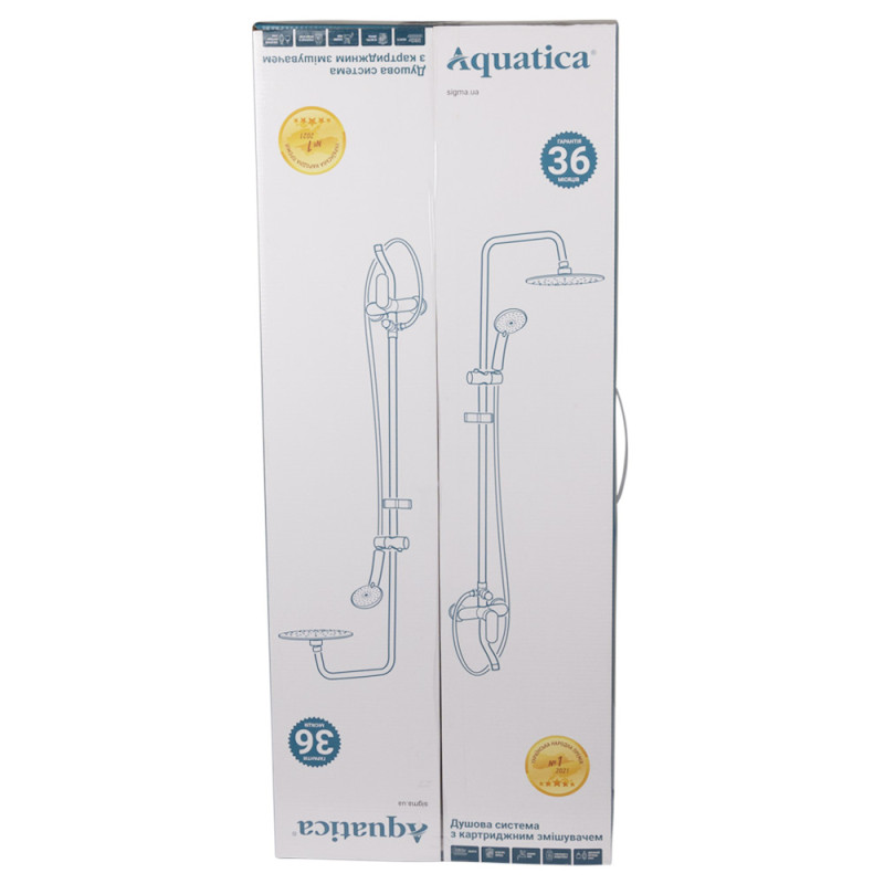 AQUATICA Душова система s33 з картриджним змішувачем (9733400)