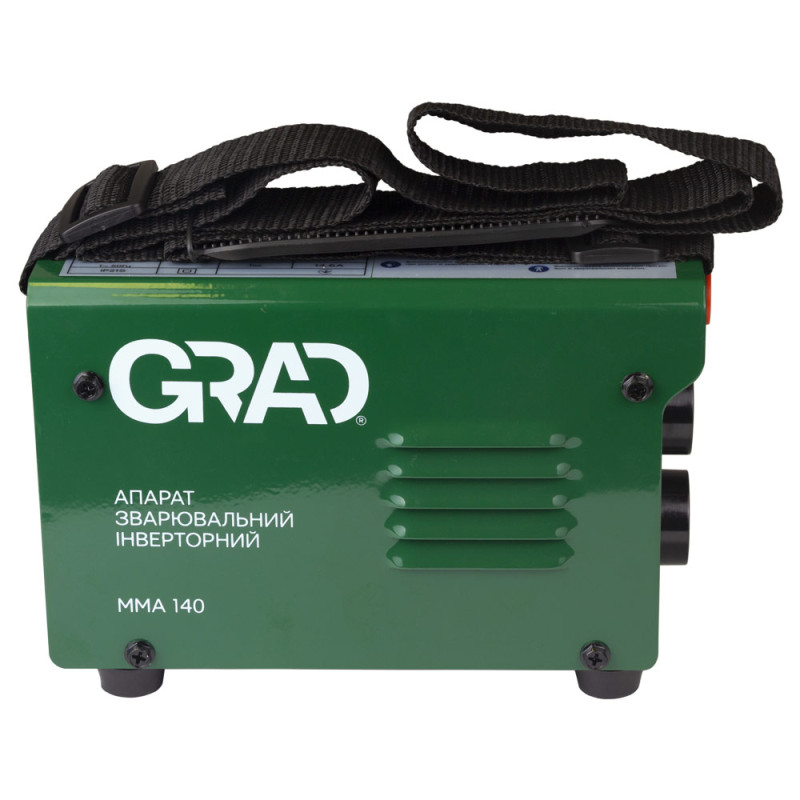 Grad Апарат зварювальний інверторний ММА-140А електрод 4мм (5387915)