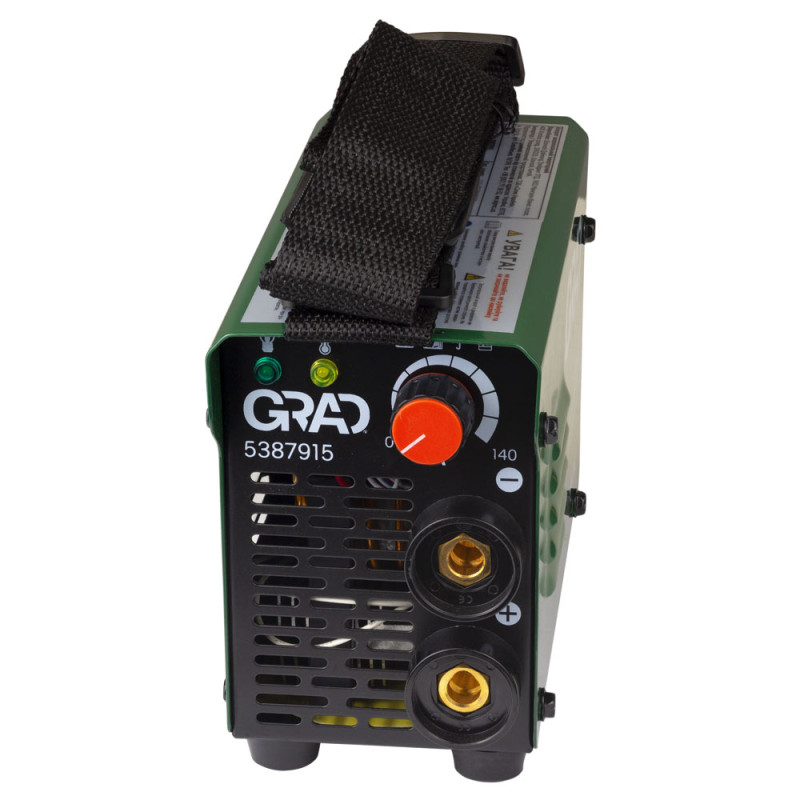 Grad Апарат зварювальний інверторний ММА-140А електрод 4мм (5387915)