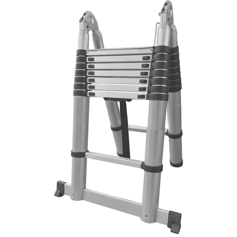 SIGMA Драбина телескопічна універсальна 16 сходинок 5.0м (5033434)