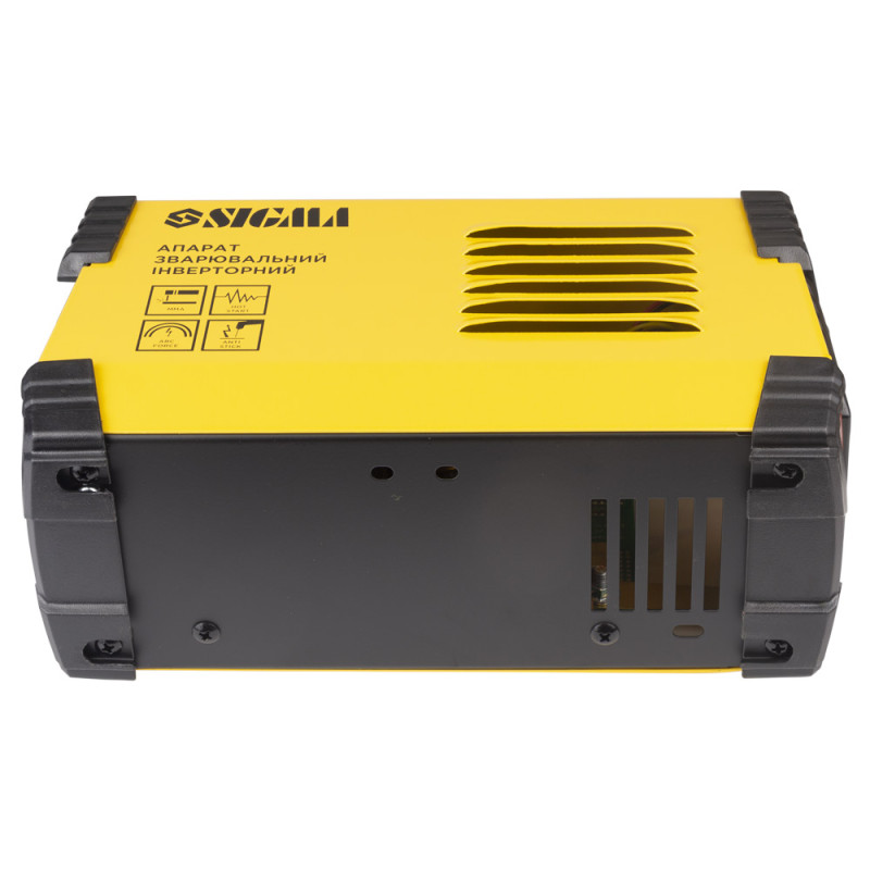 SIGMA Апарат зварювальний інверторний ММА-140А електрод 4мм дисплей (5387561)