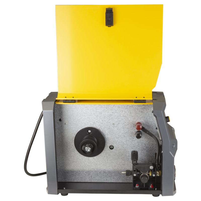 SIGMA Апарат зварювальний інверторний напівавтомат МIG/MMA-160А електрод 4мм дріт 0.8-1мм LED (5386261)