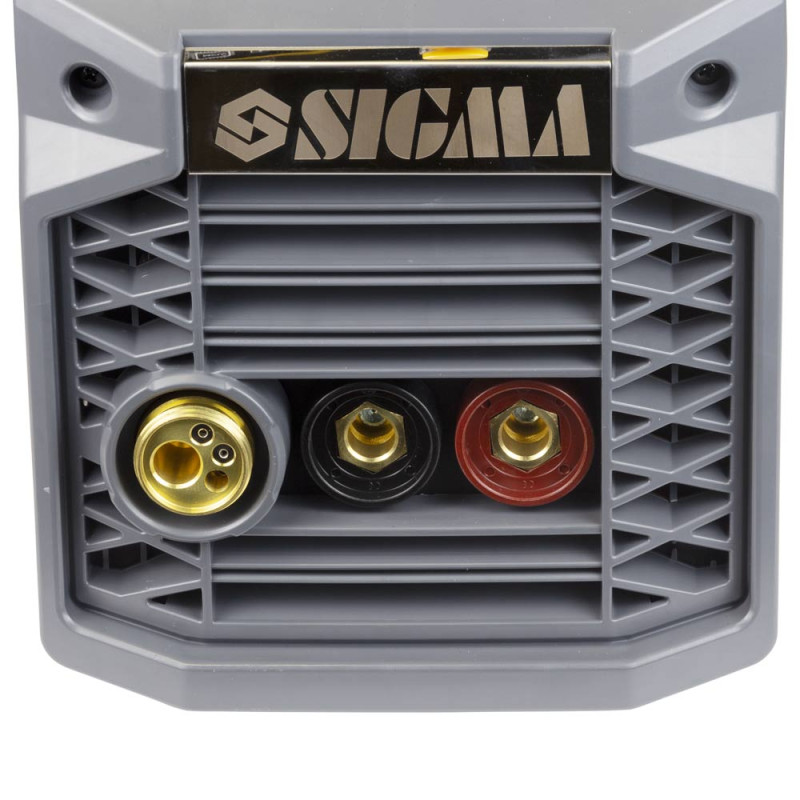 SIGMA Апарат зварювальний інверторний напівавтомат МIG/MMA-160А електрод 4мм дріт 0.8-1мм LED (5386261)