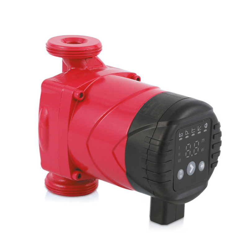 WETRON Насос циркуляційний енергозберігаючий 10-45Вт Hmax 6м Qmax 52л/хв Ø1½" 130мм + гайки Ø1" (774352)