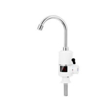 Aquatica Кран-водонагрівач проточний s96 3.3кВт для кухні вилив вухо на гайці з дисплеєм і термостатом AQUATICA (9796113)