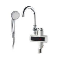 Aquatica Кран-водонагрівач проточний s98 3.0кВт для ванни вилив вухо на гайці з дисплеєм AQUATICA (9798203)