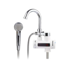 Aquatica Кран-водонагрівач проточний s92 3.3кВт для ванни вилив вухо на гайці з дисплеєм і термостатом AQUATICA (9792203)