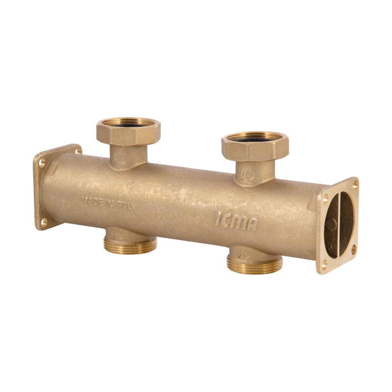 Icma Збірний колектор 1"х1" 1/2 ВЗ з подвійною камерою №785