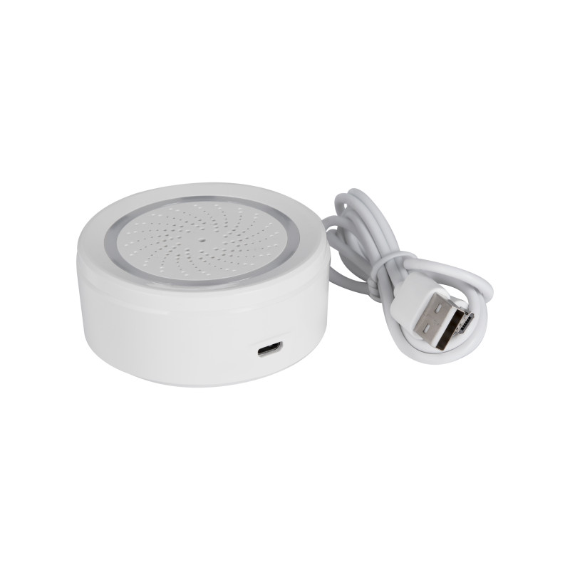 Thermo Alliance Безпровідний датчик температури і вологості з сиреною WiFi WF-THP