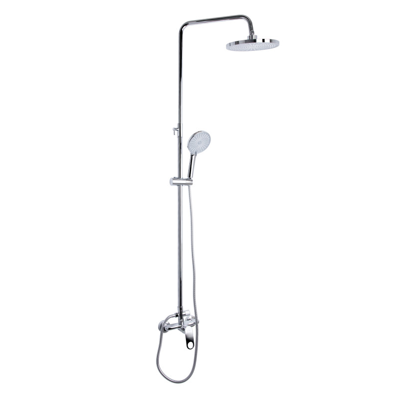 Qtap Душова система для душу Jay на два споживача QTJAY110CRM45544 Chrome