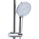 Qtap Душова система для душу Jay на два споживача QTJAY110CRM45544 Chrome