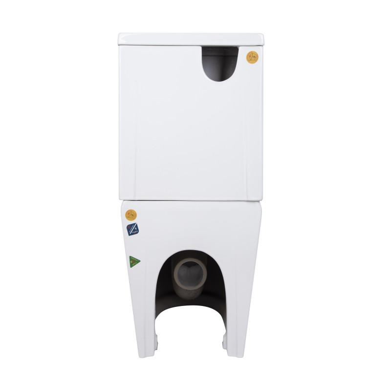 Qtap Унітаз підлоговий Jay Ultra Quiet з сидінням Soft-close 640x360x835 мм QT07222175TW White