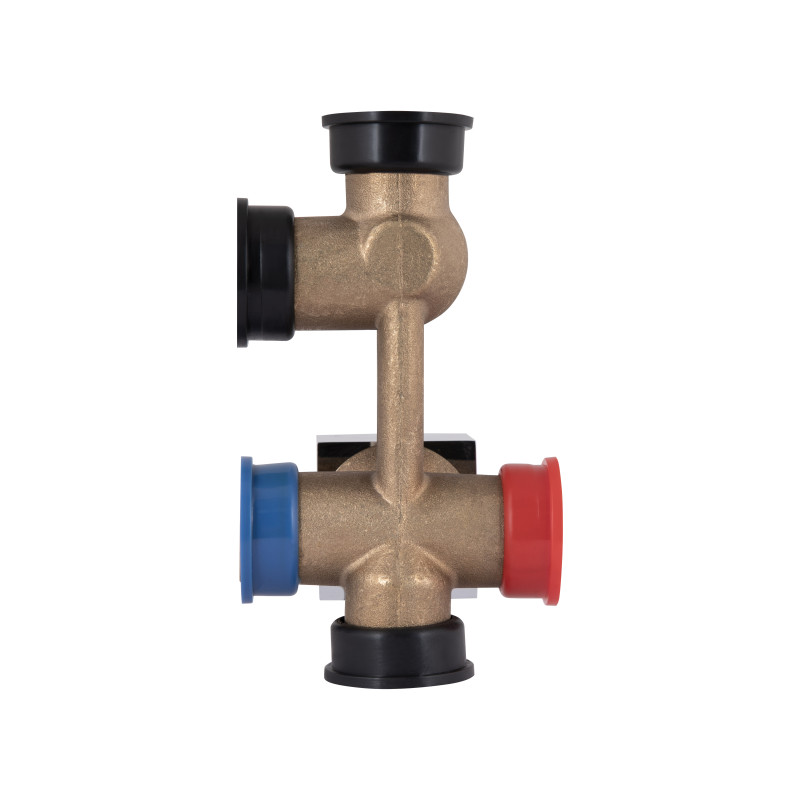 Qtap Душова система універсальна Gemini прихованого монтажу на три споживача QTGEM114CRM45702 Chrome