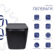 Qtap Унітаз підвісний Tern New Ultra Quiet безобідковий з сидінням Soft-close MATT BLACK QT17332303ASMB