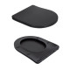 Qtap Унітаз підвісний Robin New Ultra Quiet безобідковий з сидінням Soft-close MATT BLACK QT13332381АSMB
