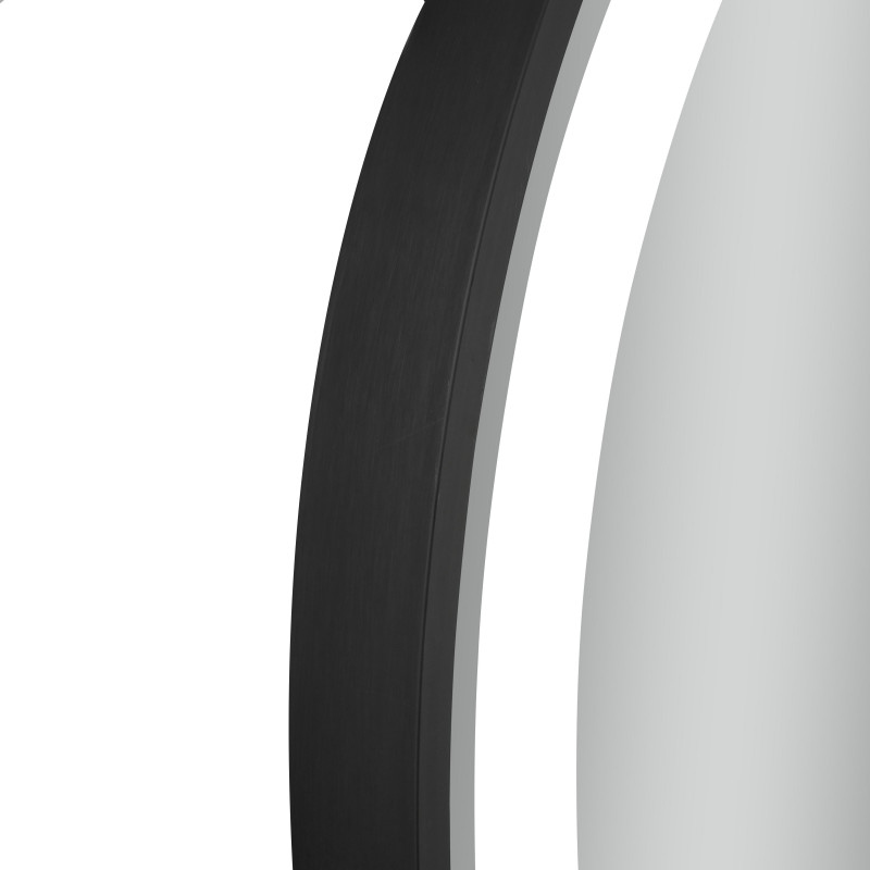 Qtap Дзеркало Gemini 800х700 з LED-підсвічуванням Touch, з антизапотіванням, з димером, рег. темп. кольору (3000-6500K) Reverse QT2578R8072B