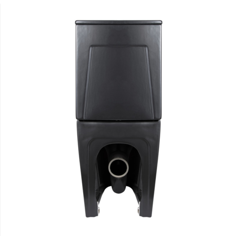 Qtap Унітаз підлоговий Scorpio Ultra Quiet безобідковий з сидінням Soft-close MATT BLACK QT14226088AMB