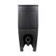 Qtap Унітаз підлоговий Scorpio Ultra Quiet безобідковий з сидінням Soft-close MATT BLACK QT14226088AMB